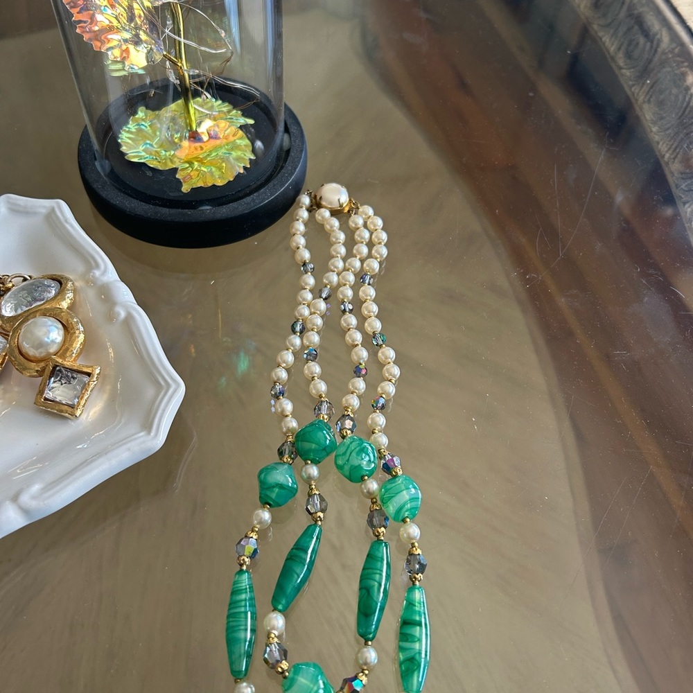 French Vintage Murano Pearl necklace
